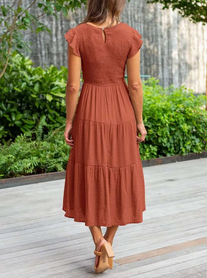 Megan | Sophisticated Tummy Covering Dress