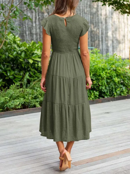 Megan | Sophisticated Tummy Covering Dress