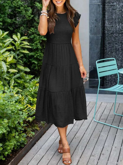 Megan | Sophisticated Tummy Covering Dress