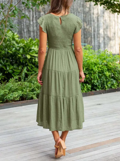 Megan | Sophisticated Tummy Covering Dress