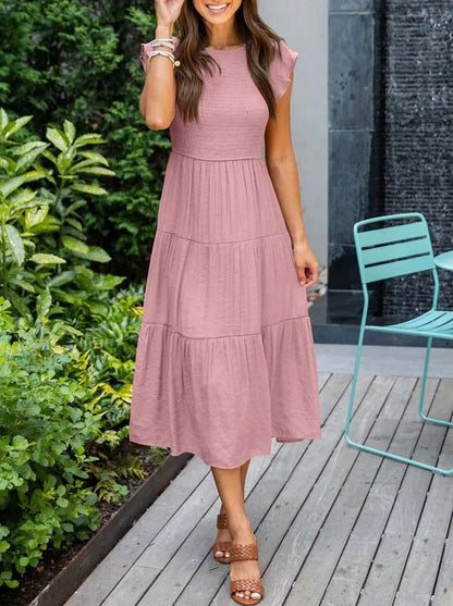 Megan | Sophisticated Tummy Covering Dress