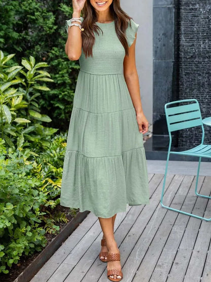Megan | Sophisticated Tummy Covering Dress