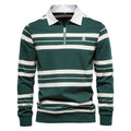Finesso Men's Long-Sleeve Polo Shirt