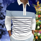 Formgefühl Men's Long Sleeve Polo Shirt