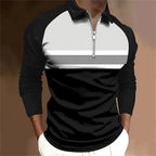 Formgefühl Men's Long Sleeve Polo Shirt