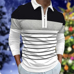 Formgefühl Men's Long Sleeve Polo Shirt