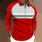 Formgefühl Men's Long Sleeve Polo Shirt