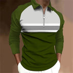 Formgefühl Men's Long Sleeve Polo Shirt