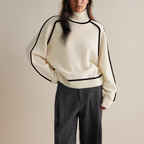 Lara | Women's Sweater with Roll Neck