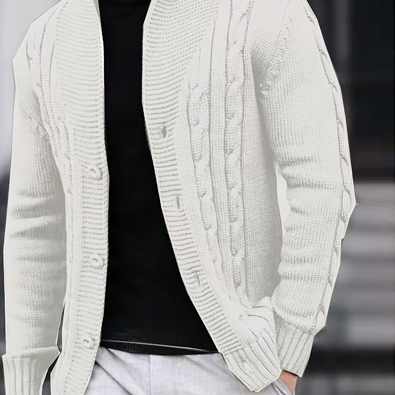 Léonard | Knitted Knopf Cardigan