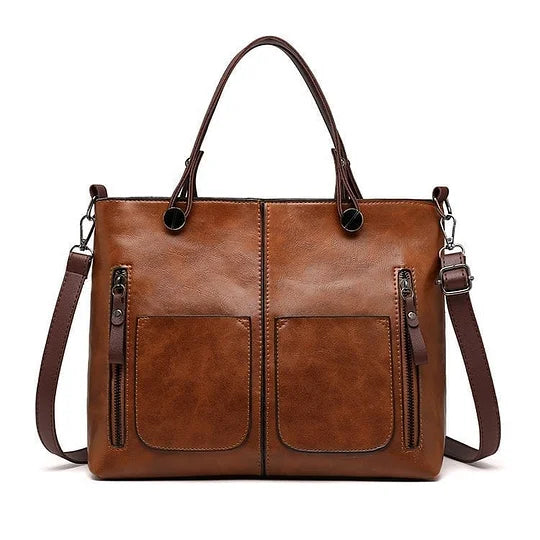 Leather Shoulder Bag Britney – Elegant and Timeless