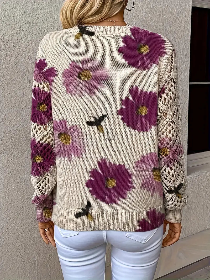 Tatyana Stylish Cardigan with V-Neck