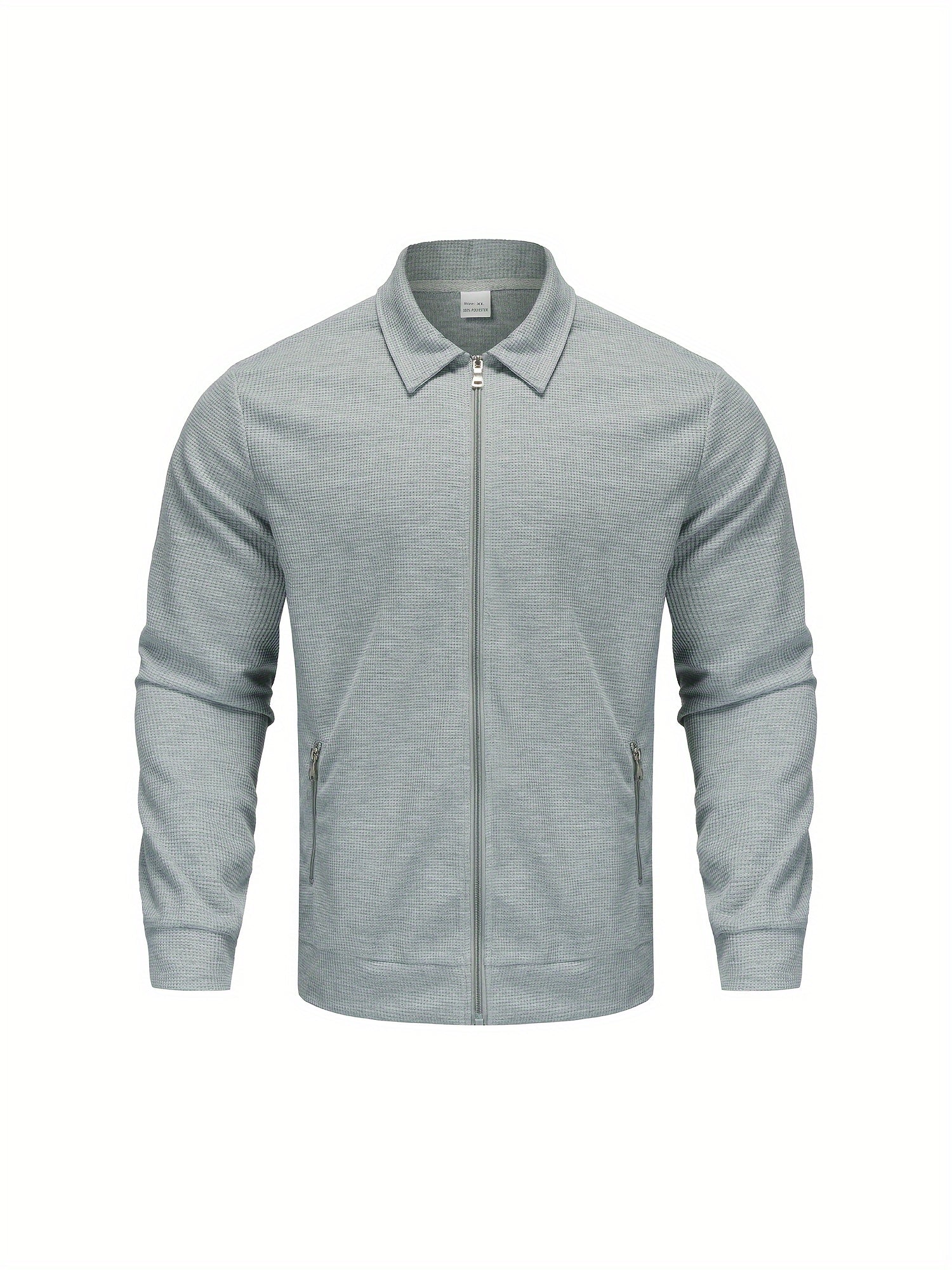 Marvin – Casual Polyester Jacket with Zip