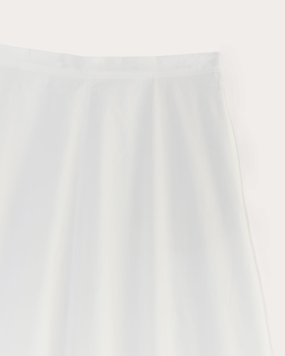 Midi Skirt in Ultrasoft Cotton | White