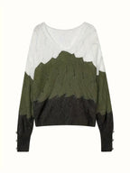 Renilda | Elegant Knitted Jumper with V-Neck