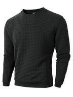 Andreas Herren Pullover – Boho Check, Langarm, Gemütlich