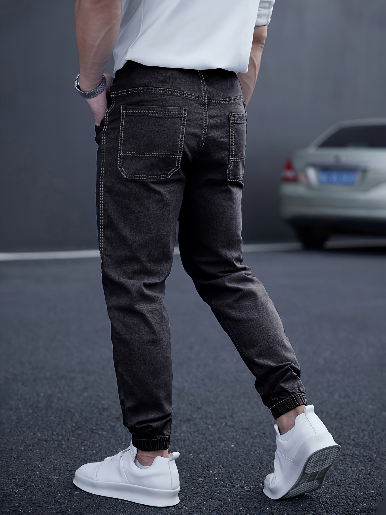 Trent Cargo Trousers with Side Pockets