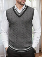 Duane | Sleeveless Knitted Sweater