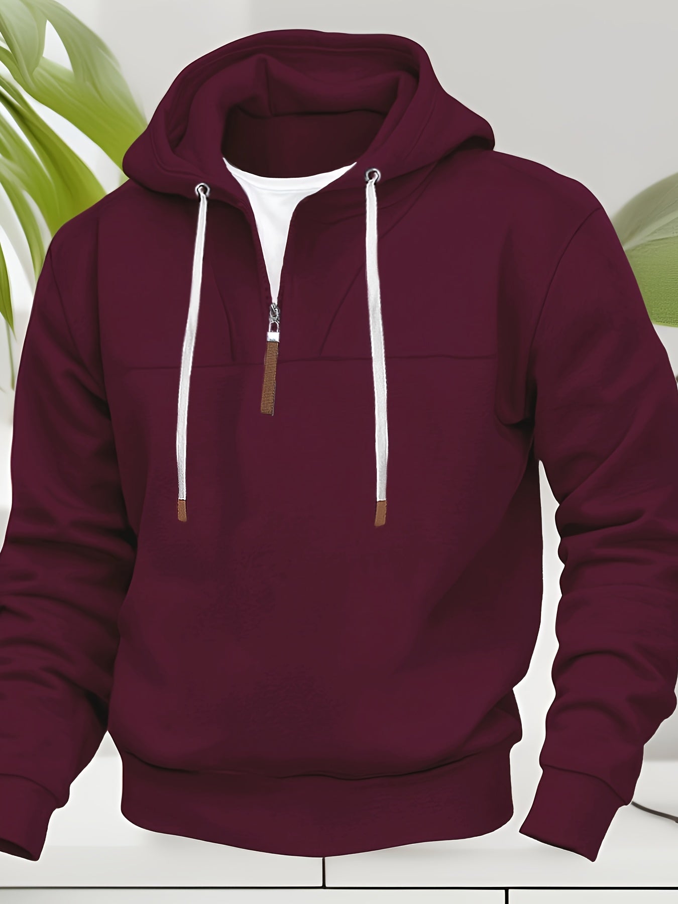 Kolton – Hooded Sweatshirt with Half Zip