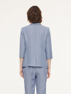 Women's Jacket Made from a Blend of Acetate, Tencel, and Linen