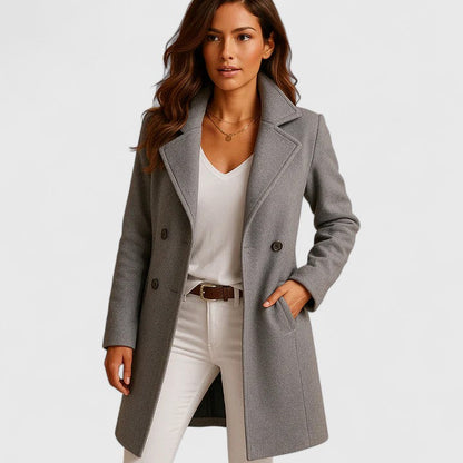 Elegant Isabell Coat with Classic Cut