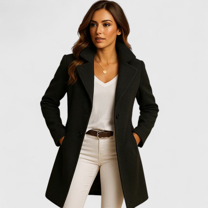 Elegant Isabell Coat with Classic Cut