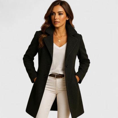 Elegant Isabell Coat with Classic Cut