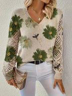 Tatyana Stylish Cardigan with V-Neck
