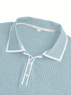 Orestis - Elegant Polo Shirt with Short Sleeves