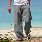 Remo | Casual linen pants with relaxed cut