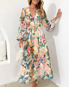 Carlotta™ Elegant Floral Dress
