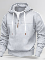 Kolton – Hooded Sweatshirt with Half Zip