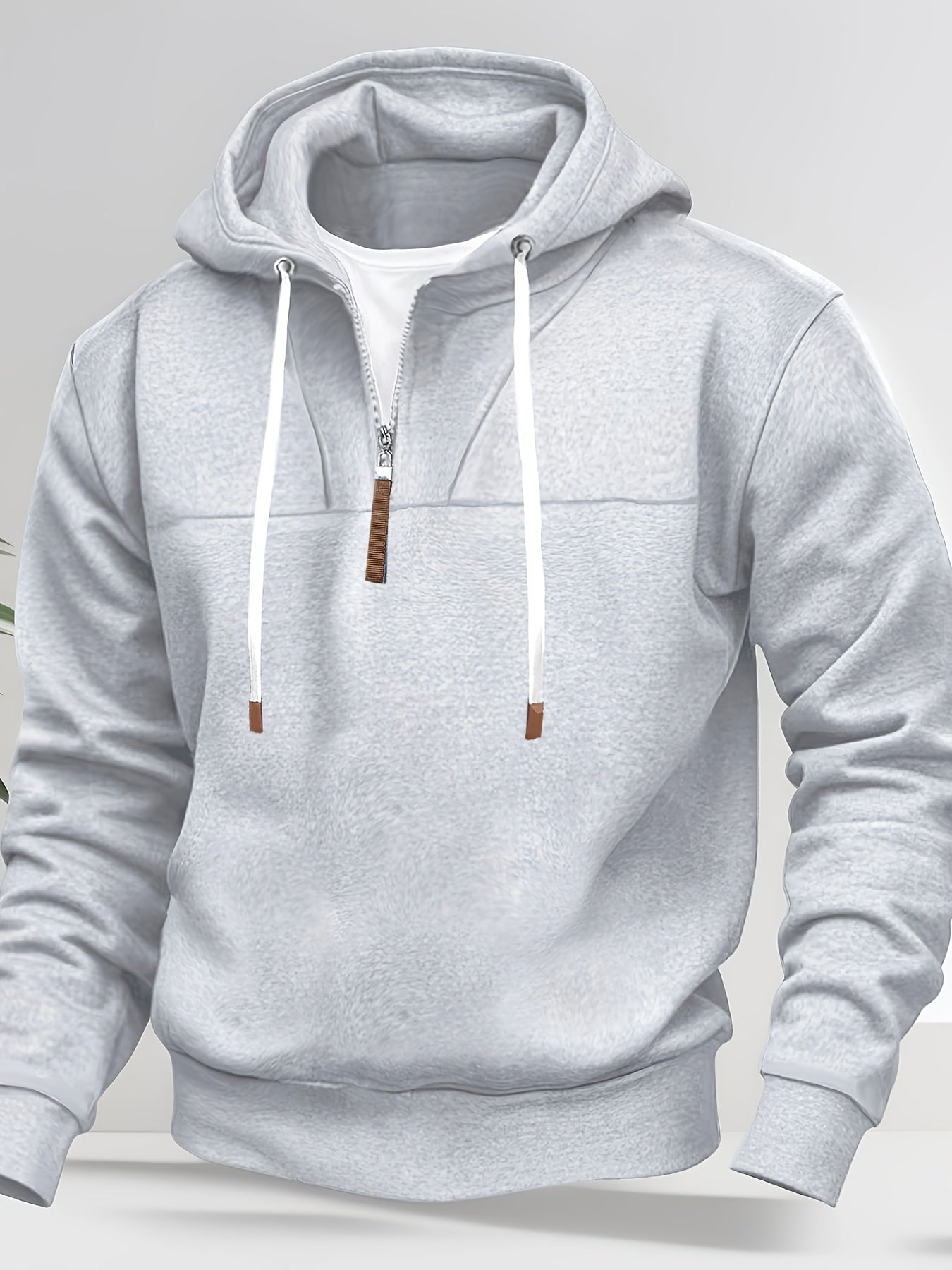 Kolton – Hooded Sweatshirt with Half Zip
