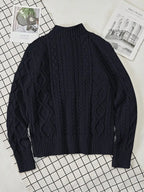 Rabada | Pullover with Half Zip and Stand-Up Collar