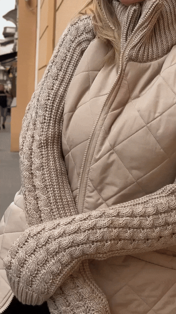 Nora - Elegant Quilted Jacket