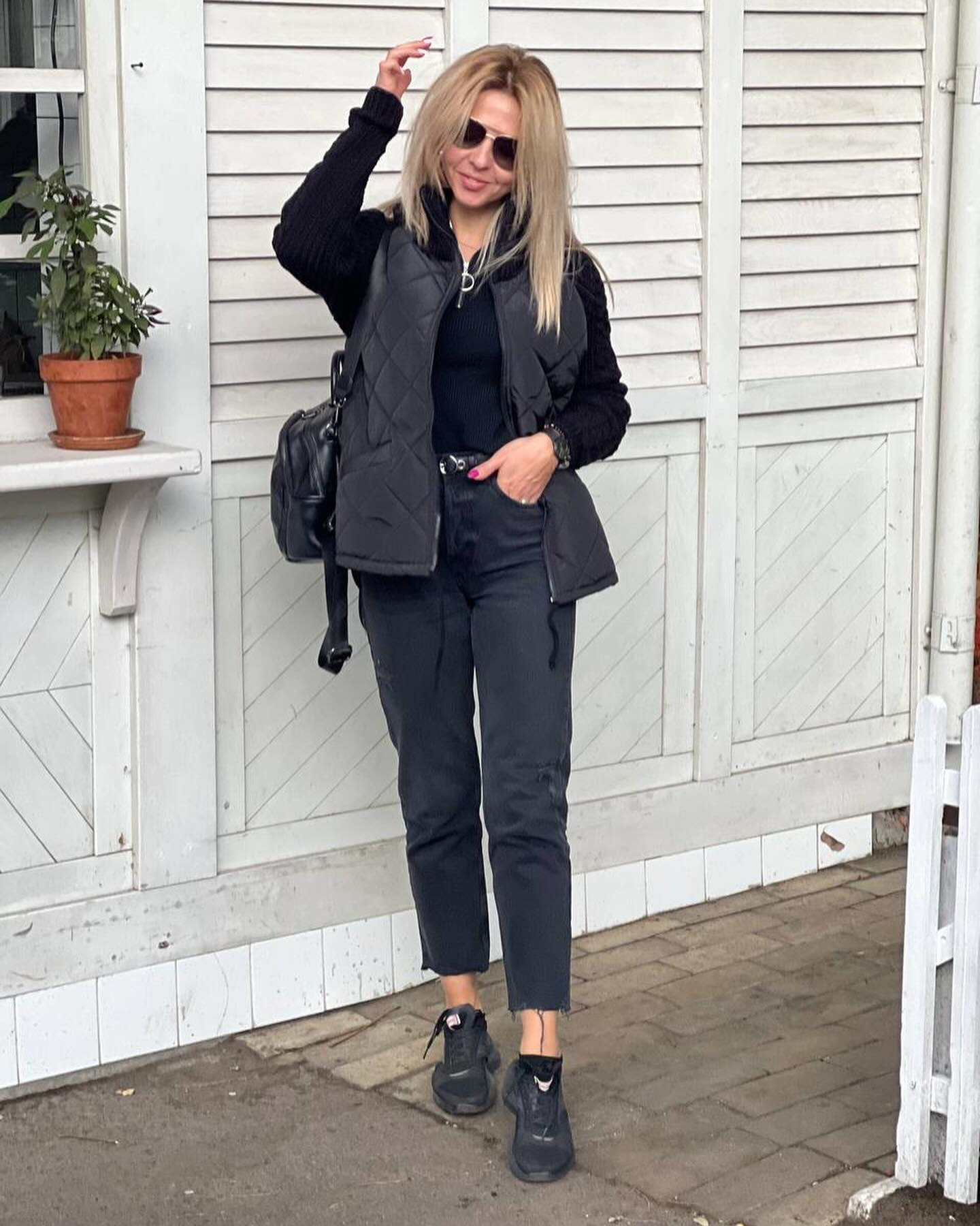 Women's Cardigan – Patchwork Design, Casual & Comfortable