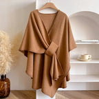 Lex | Long Poncho Scarf