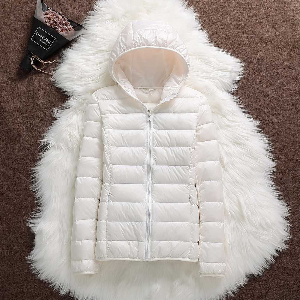 Nord | Premium Jacket with White Feathers