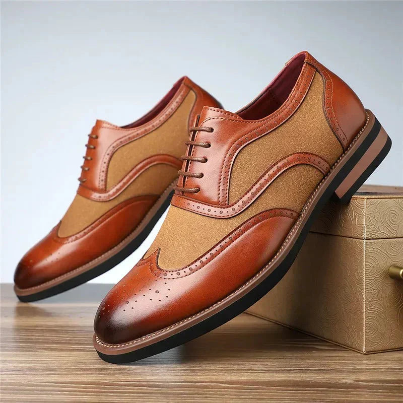 Bairstow Two-Tone Oxford Shoes