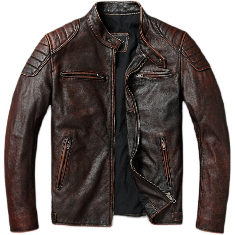Thomas | Vintage-inspired Leather Jacket