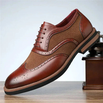 Bairstow Two-Tone Oxford Shoes