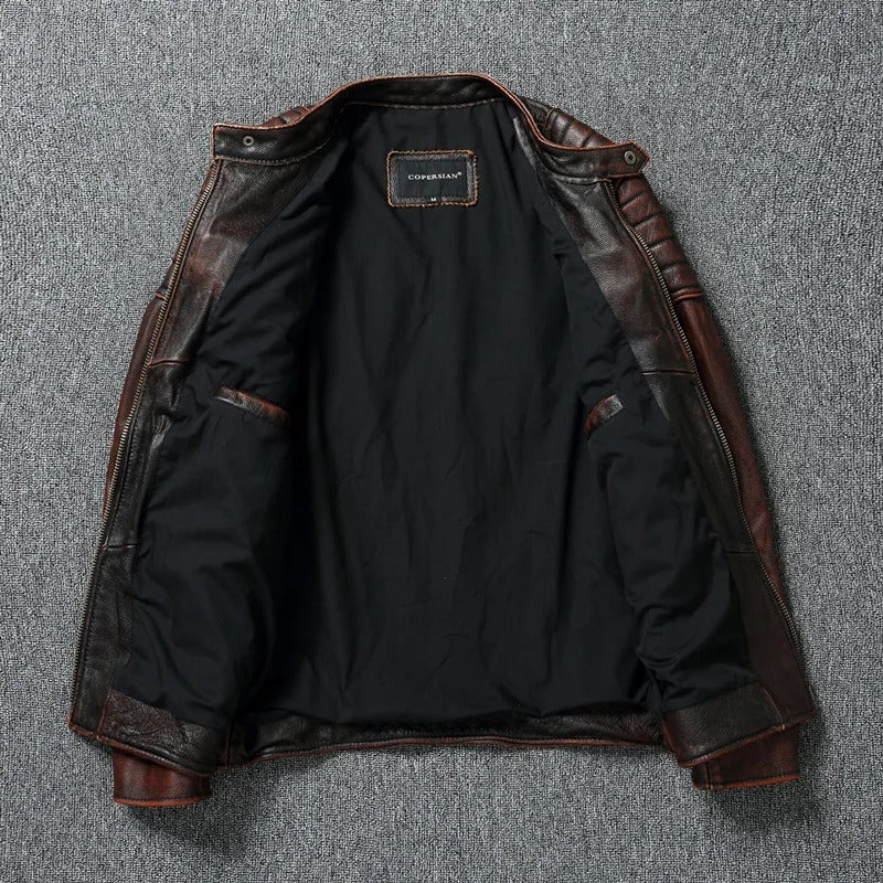 Thomas | Vintage-inspired Leather Jacket