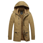 Elegant Cotton-Lined Winter Jacket