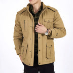 Elegant Padded Bomber Jacket