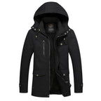 Elegant Cotton-Lined Winter Jacket