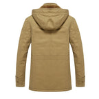 Elegant Cotton-Lined Winter Jacket