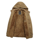 Elegant Cotton-Lined Winter Jacket