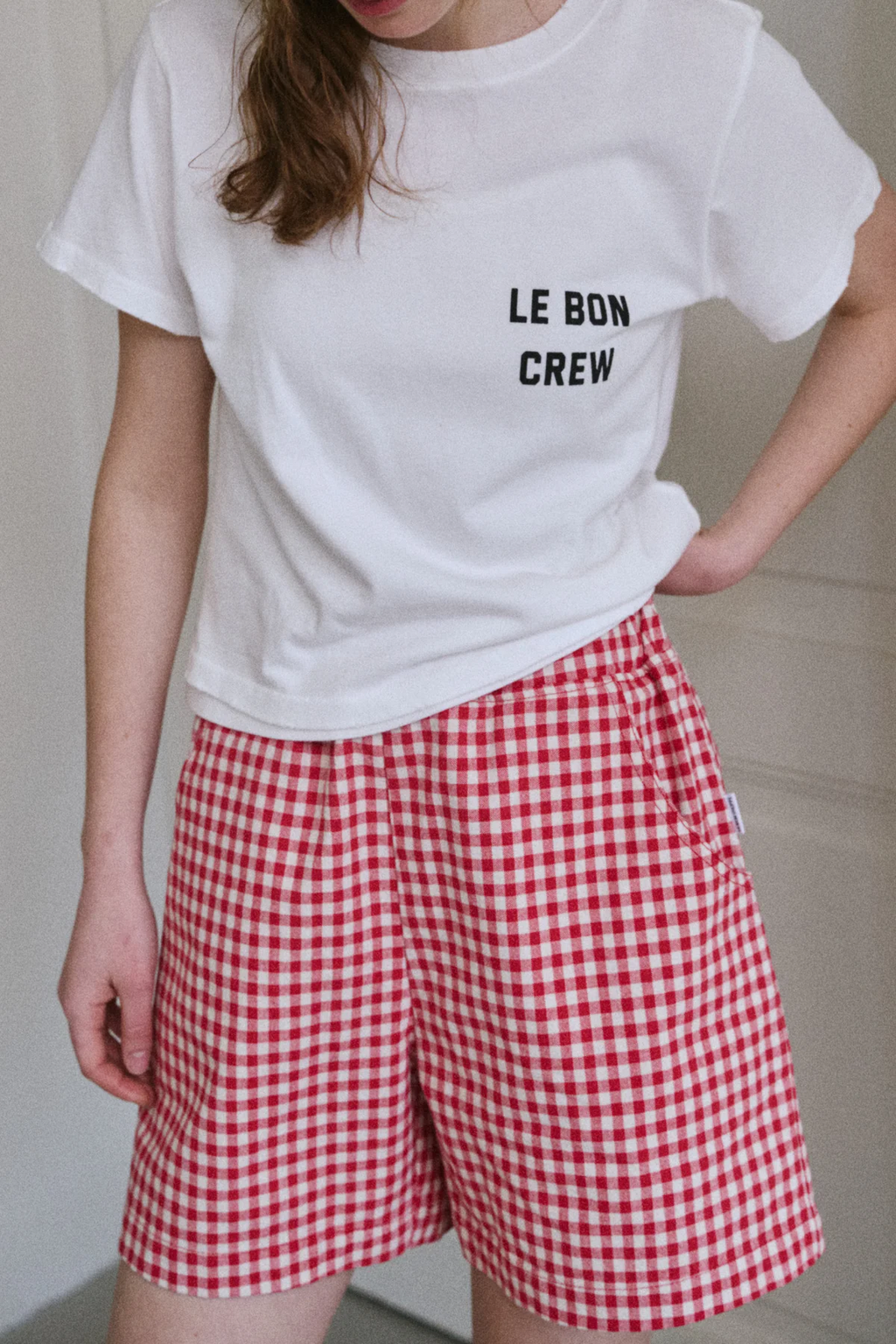 Le Bon Shoppe - City Short / Red Check