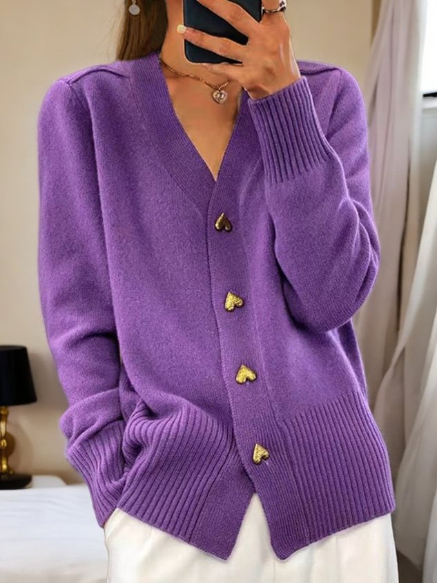 Lyddia™ Cardigan with Heart Buttons