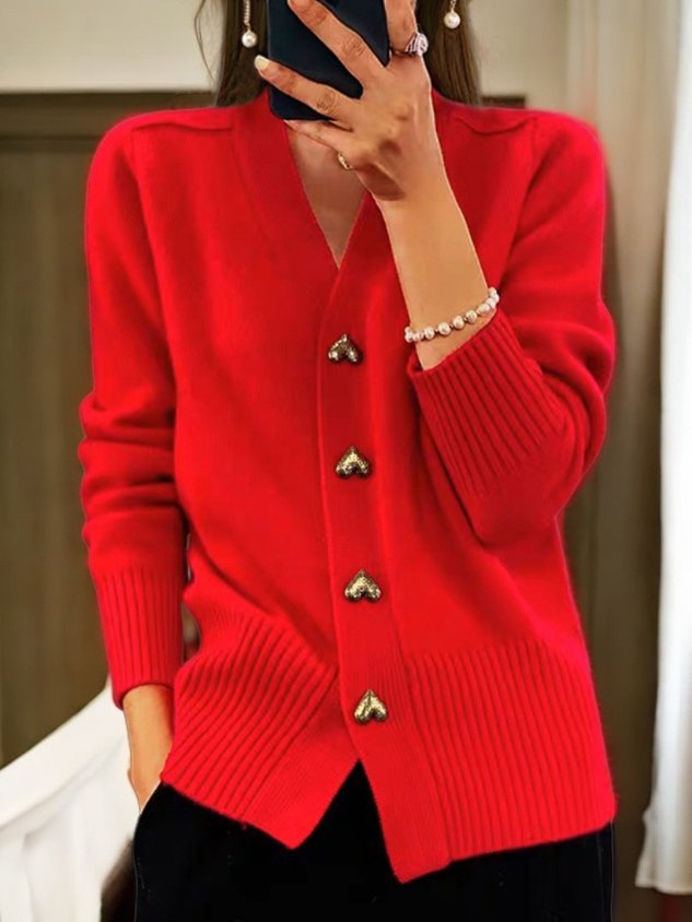 Lyddia™ Cardigan with Heart Buttons